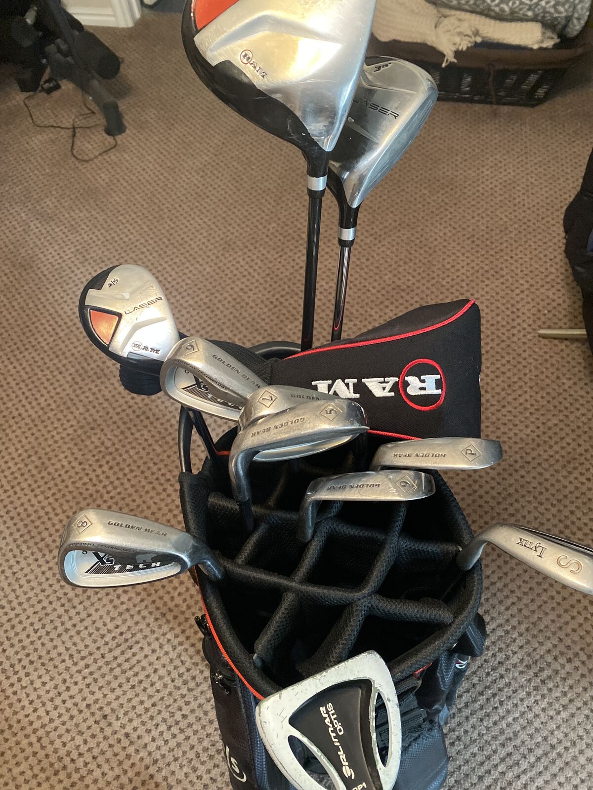 Starter Golf Set with Bag, $150