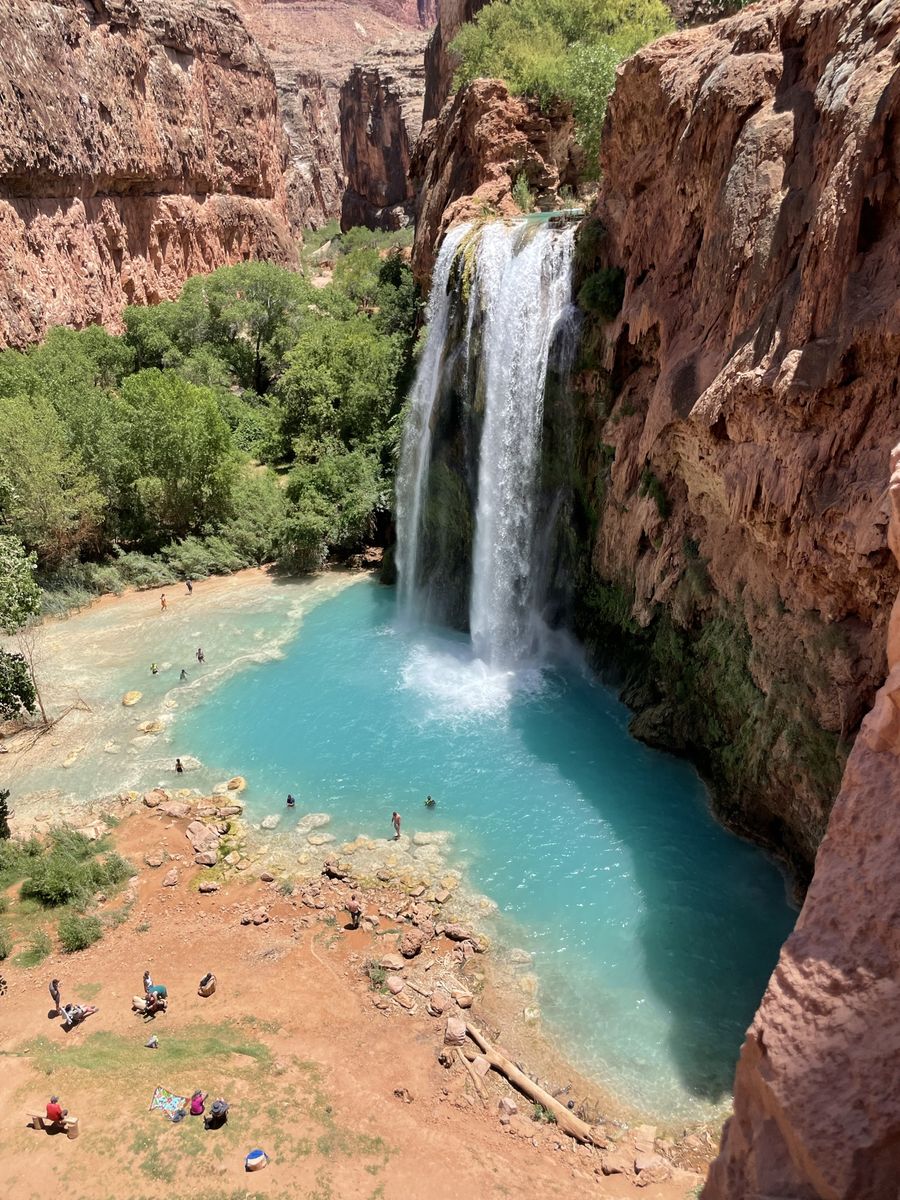 4 Havasupai permits June 18-21 with a mule reservation
