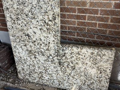 A piece of Venetian gold granite countertop, check pictures for dimension and size, this is the only piece that I have, $99