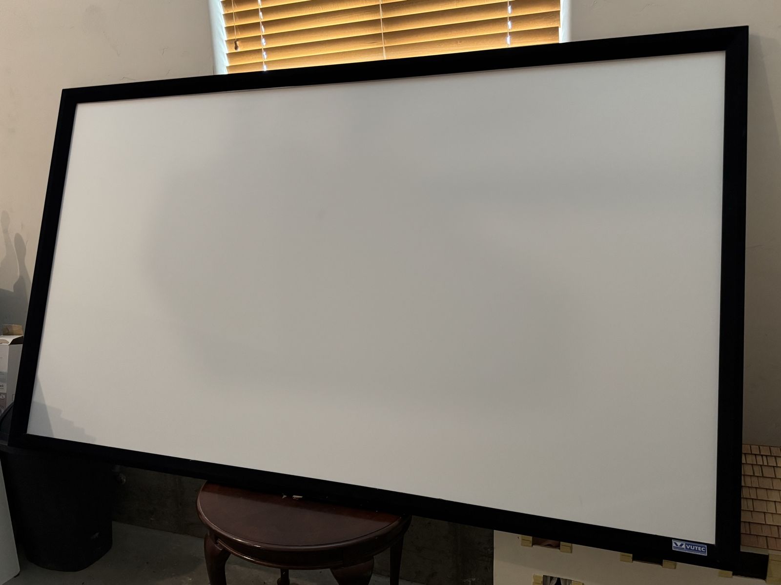 100” Projector screen
