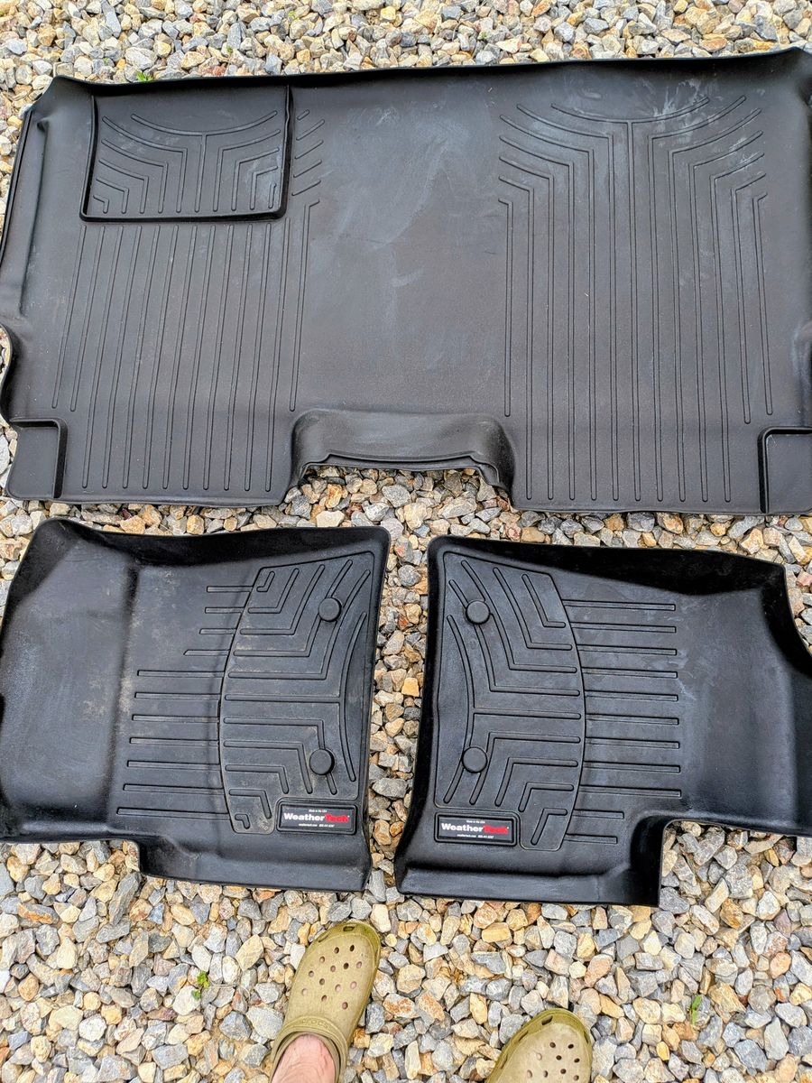 weather tech mat set....