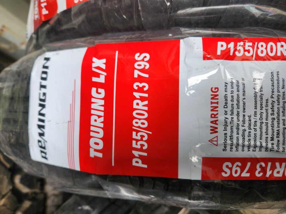 155/80r13 Remington touring lx