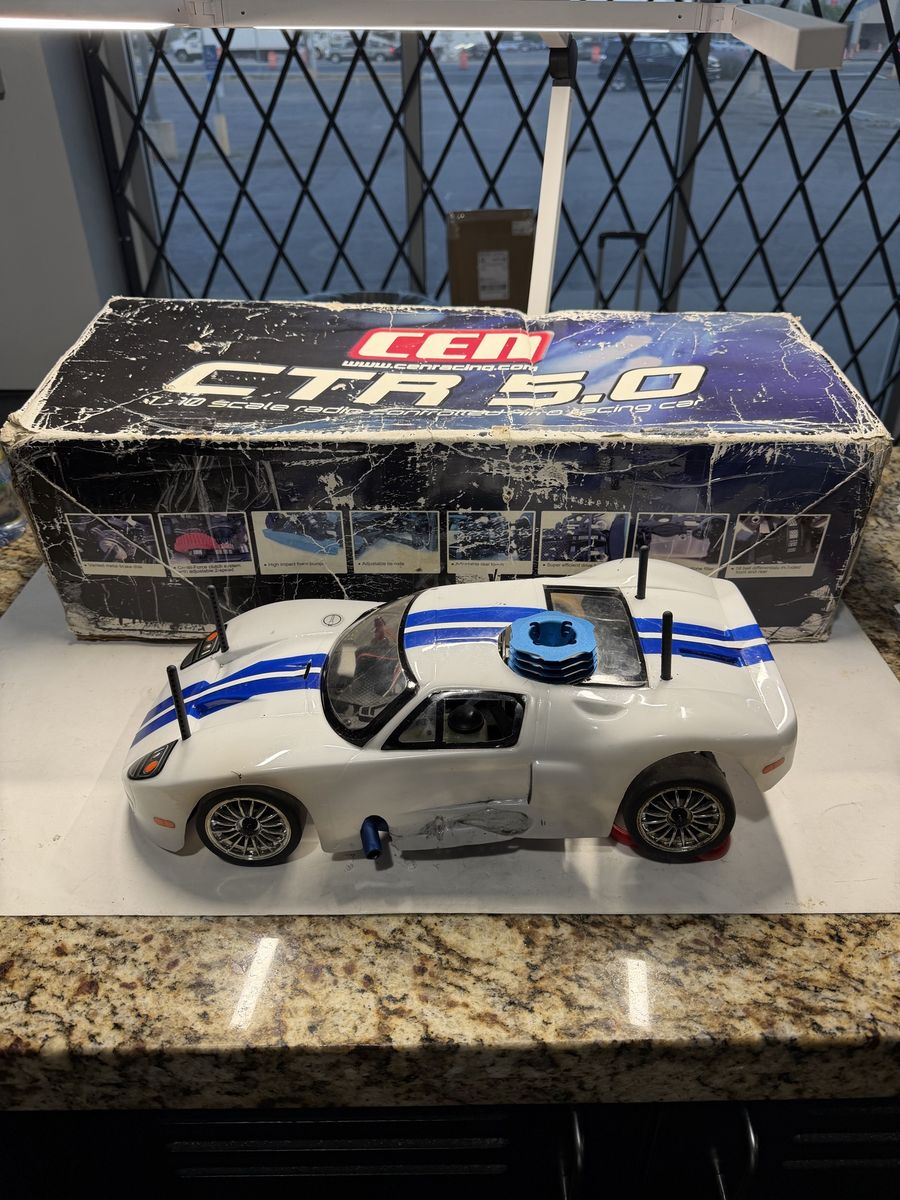 CEN Racing CTR 5.0 1/10 Scale Nitro RC Car- Used, Ready-to-Run