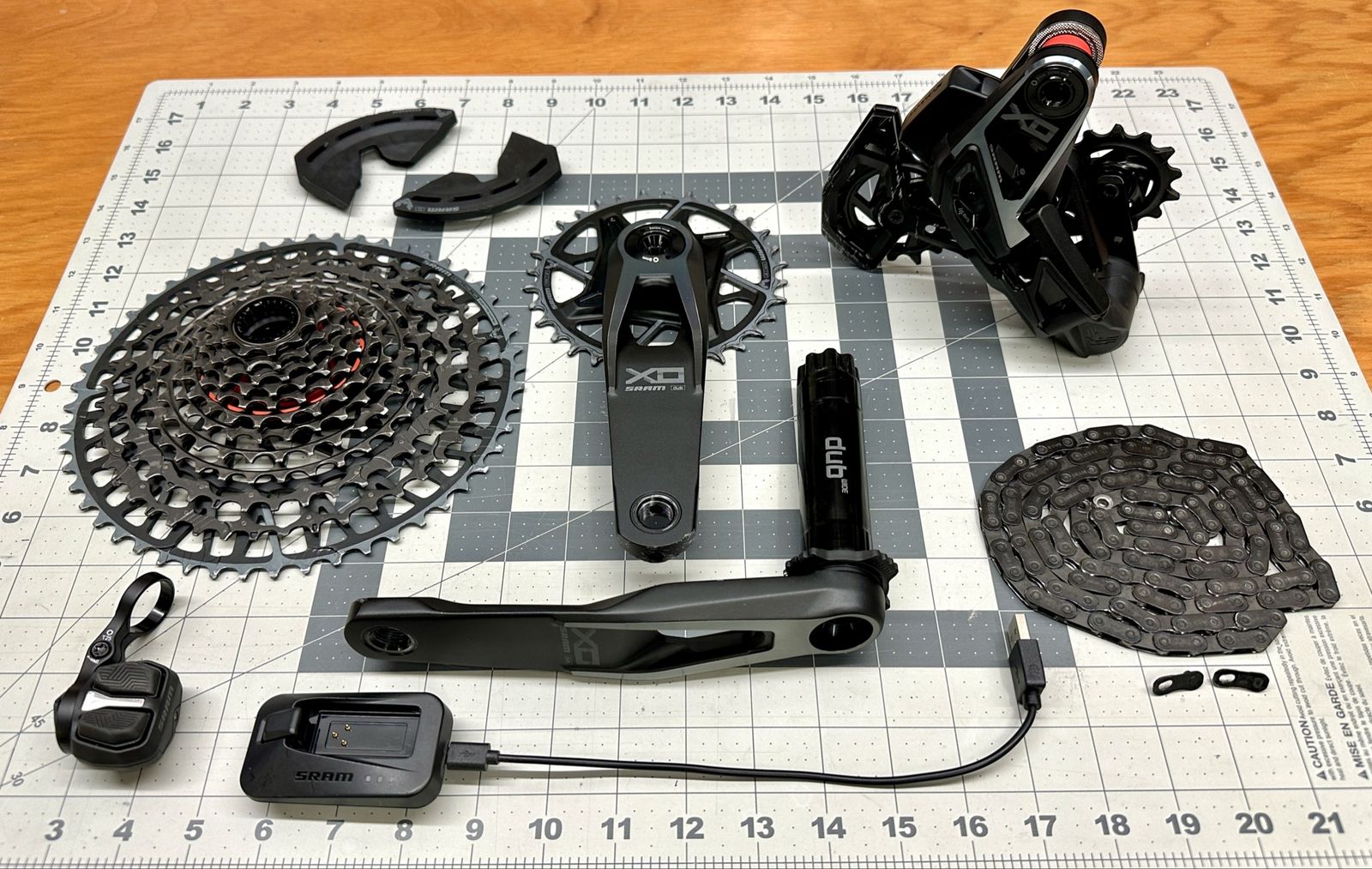 SRAM X0 Transmission Wireless Drivetrain XO T-type Excellent