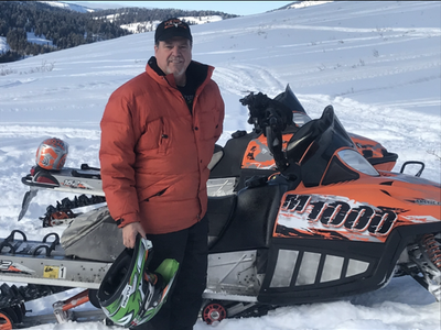 Snowmobile 2008 artic cat M1000