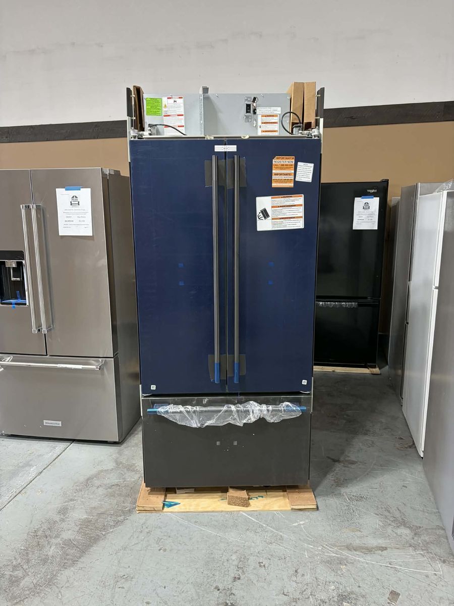 NEW KITCHENAID REFRIGERATOR 36 INCH BUILT IN FRENCH DOOR