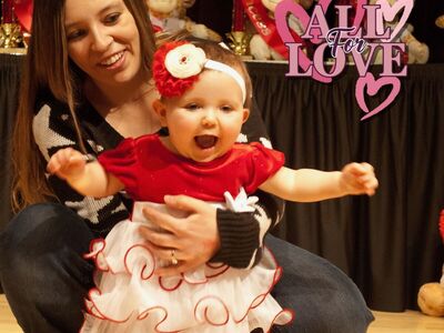 Bring YOUR Little Valentine To The ANNUAL All For Love All Natural Beauty Pageant Baby!