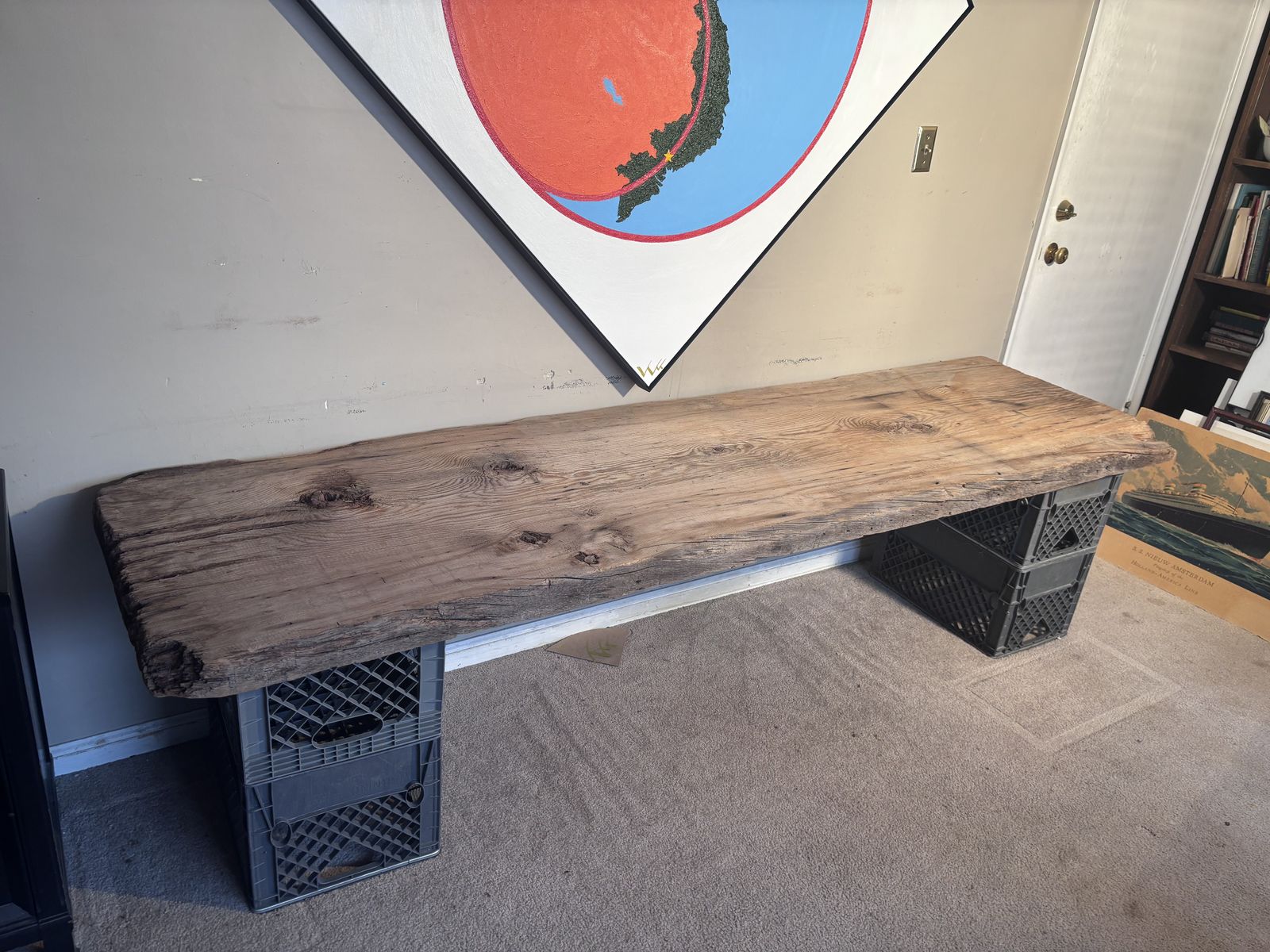 Old Upstate New York PLANK BOARD 2.5” x 2’x 8’ OBO