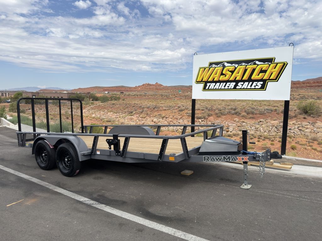 2027 RawMaxx 7 X 16 UTX Flatbed Utility Trailer