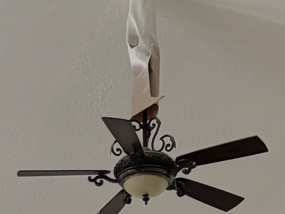 Two 56 minka aire ceiling fans with light Kit