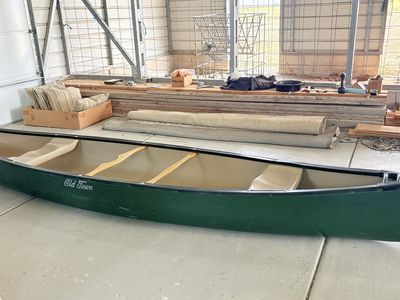Old Town Discovery 158 Canoe - 15.8 ft Green, Durable Recreational Canoe