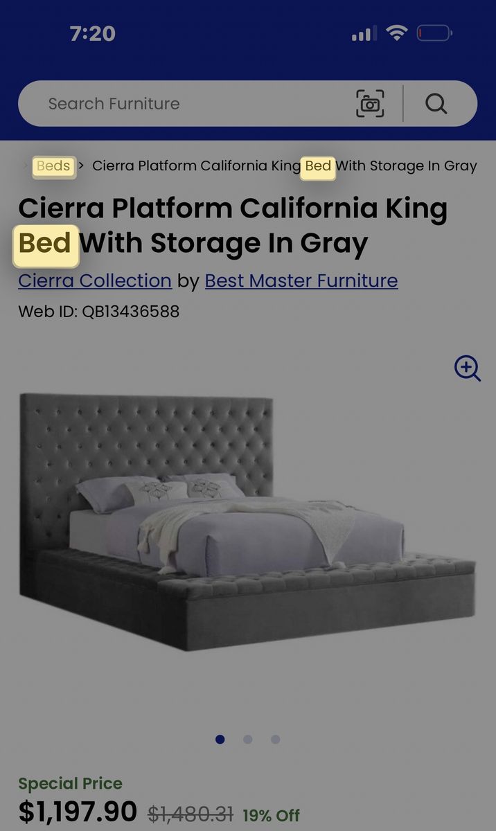 Bed
