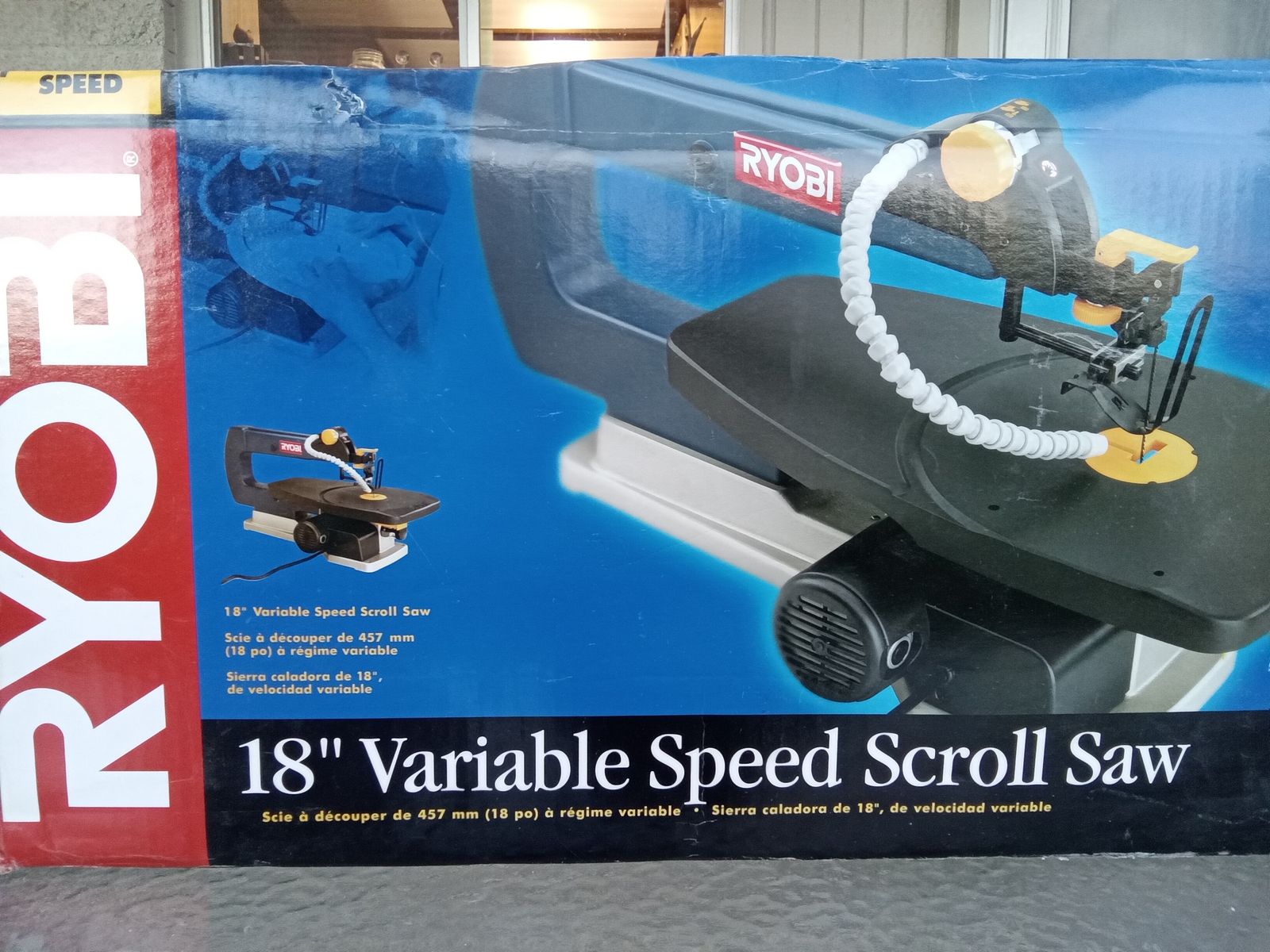 18" Ryobi Variable Speed Scroll Saw