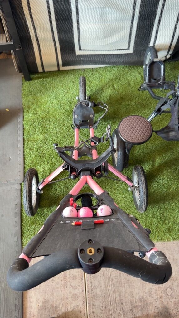 Sun Mountain 3 Wheel Golf push Carts Speed Cruiser