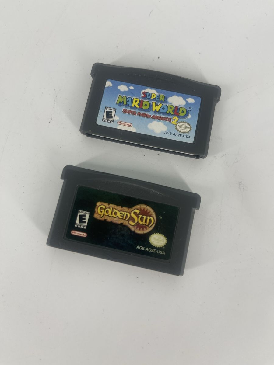 Golden sun and Super Mario GBA