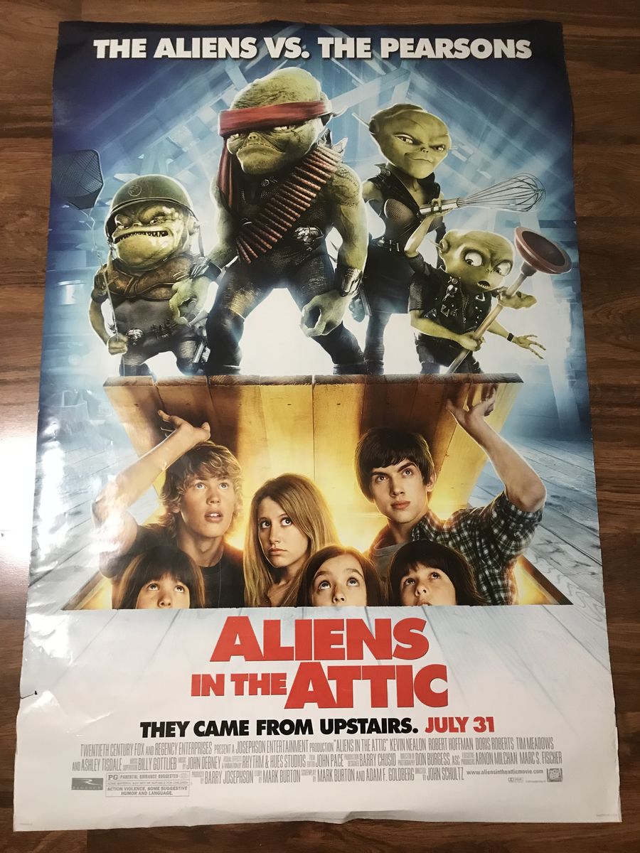 Aliens in the Attic & Transformers Bumblebee Movie Poster