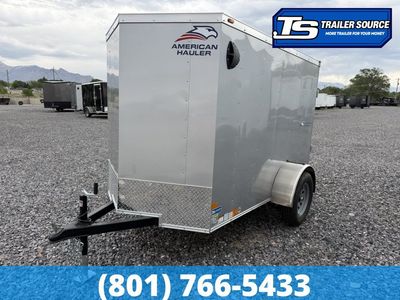 5x8 American Hauler Arrow Enclosed Cargo Trailer - 5'6" Interior - 3.5K GVWR - Ramp Door