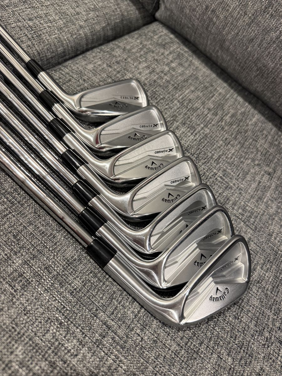 MINT Callaway X Forged 25' Iron Set 4-PW Nippon Modus Tour 130X