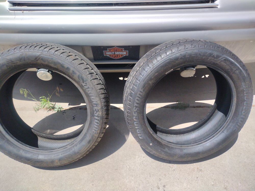 245/50R19 pair of bridgestone alenza R19 245/50/19