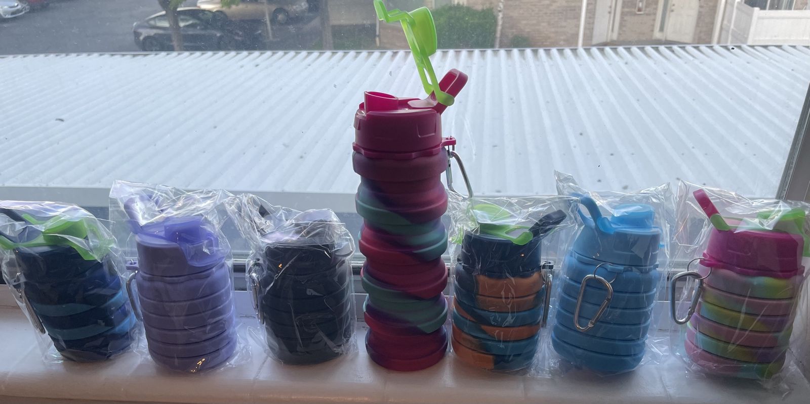 Collapsible water bottle