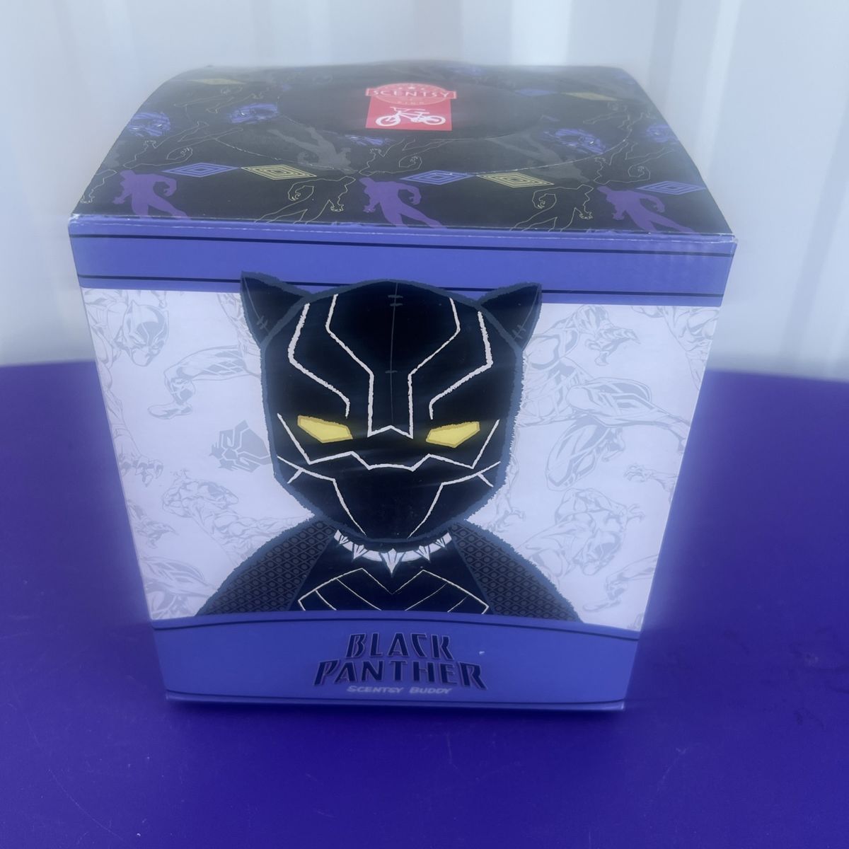 Scentsy Marvel Black Panther Buddy Plush with "Nine Realms" Scent Pak - New in Box