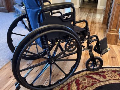 Drive Medical Wheelchair - Black, Manual, Standard, Foldable, UsedGood