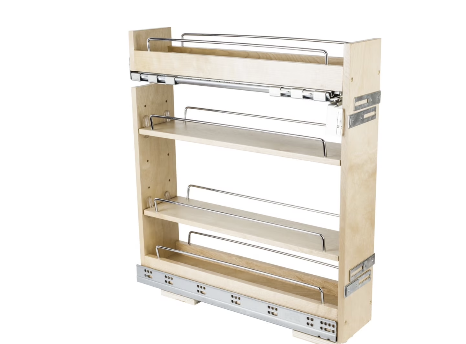 New in Box Hardware Resources 5" No Wiggle Soft Close Base Cabinet Pull Out Shelves