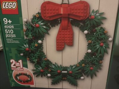 Lego Holiday Wreath