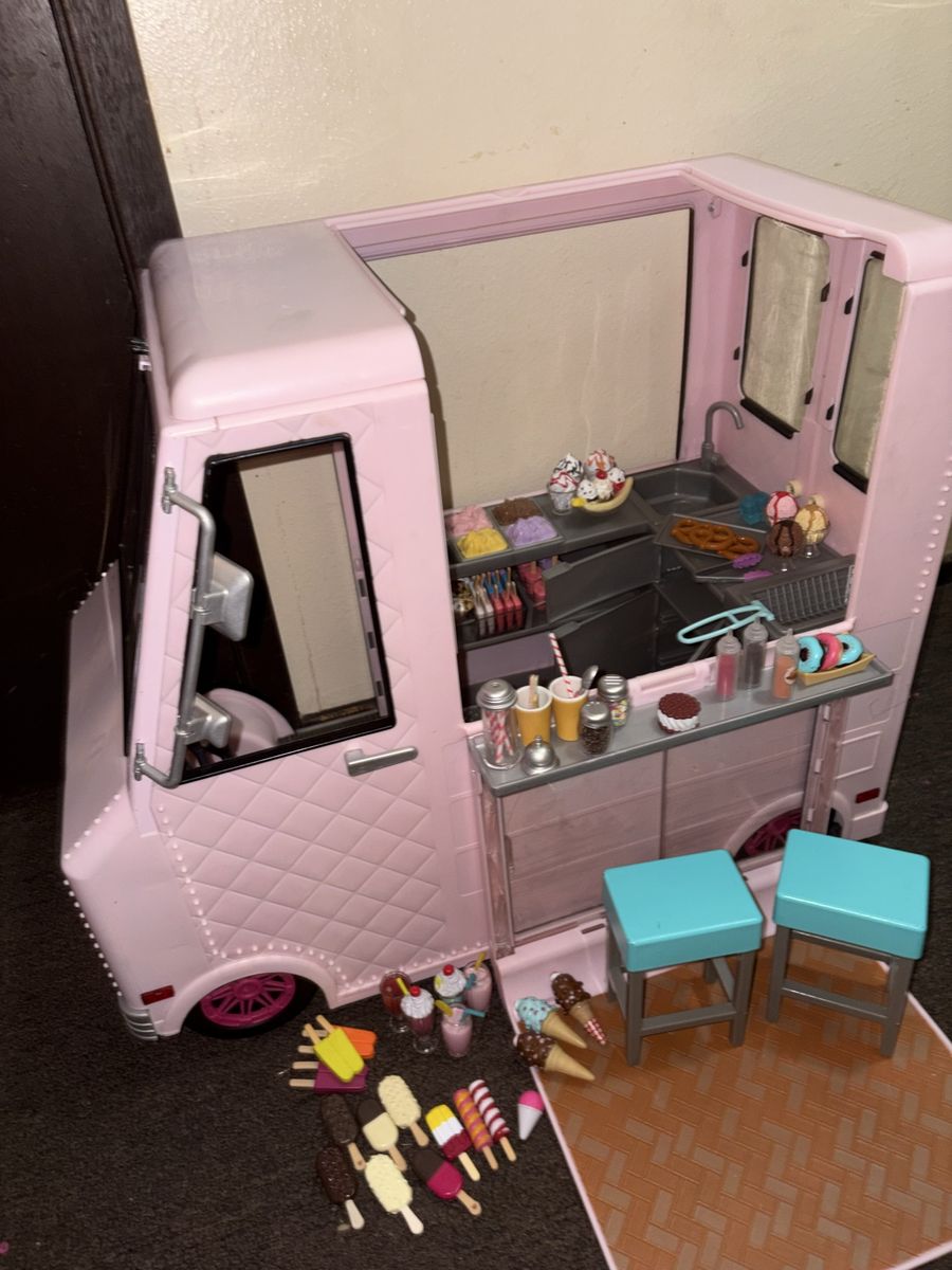 Our Generation PINK Ice Cream Truck