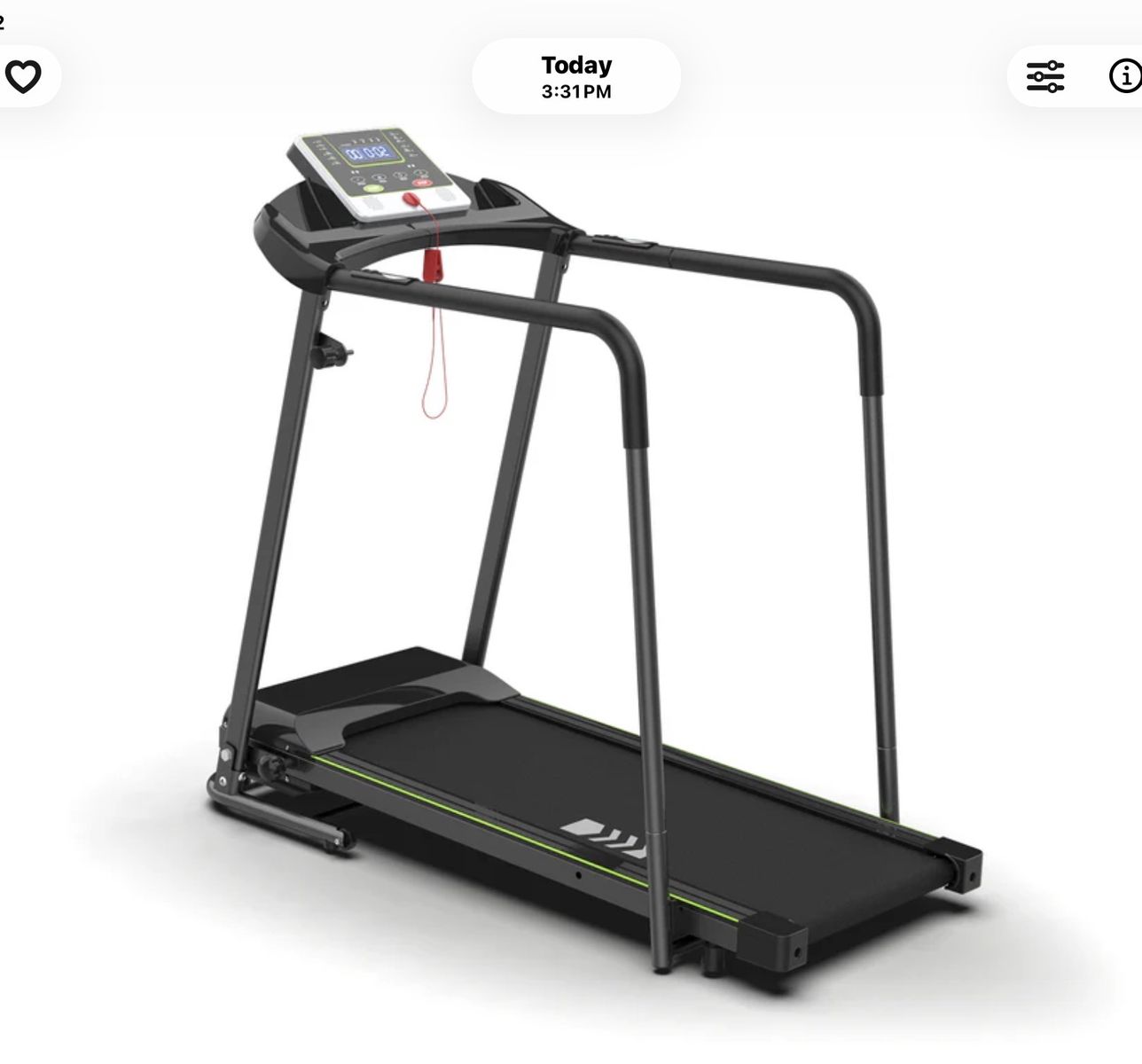 Redrilo BalancePlus Treadmill with Long Handrails #JK1608L