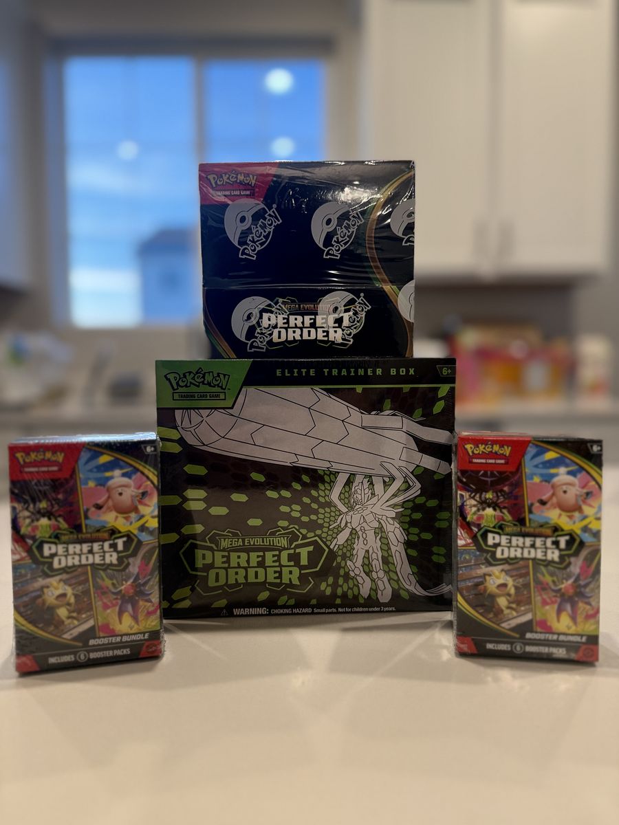 Perfect Order Booster Box, Etb, Booster Bundle
