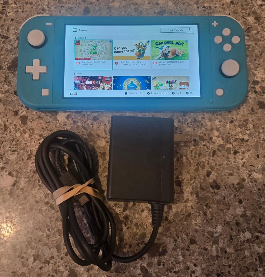 Nintendo Switch lite with charger! Trades considered!