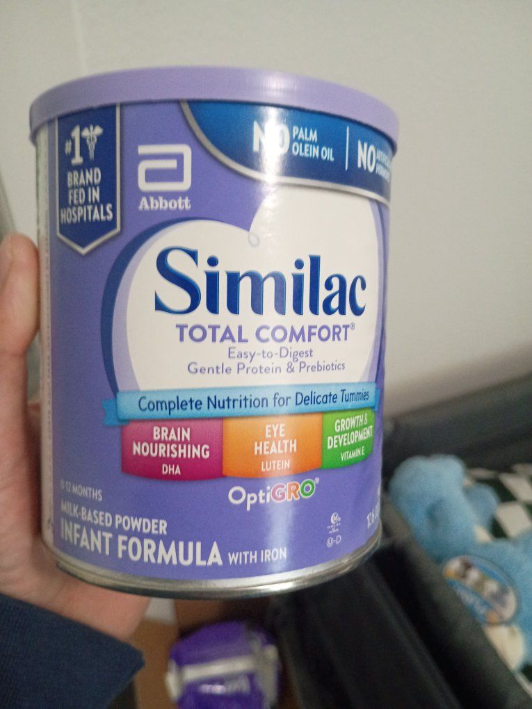 Similac Total Comfort Infant Formula with Iron - Easy-to-Digest, Gentle Protein, Prebiotics, 12.6oz