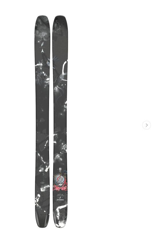 2026 Atomic Bent 110 Grateful Dead Skis 180cm 186m
