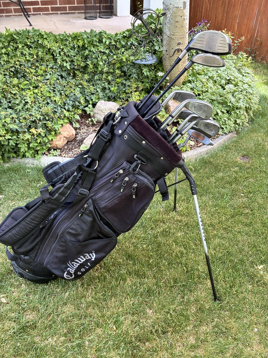 Men’s Callaway Titleist golf clubs set