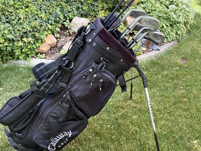 Men’s Callaway Titleist golf clubs set
