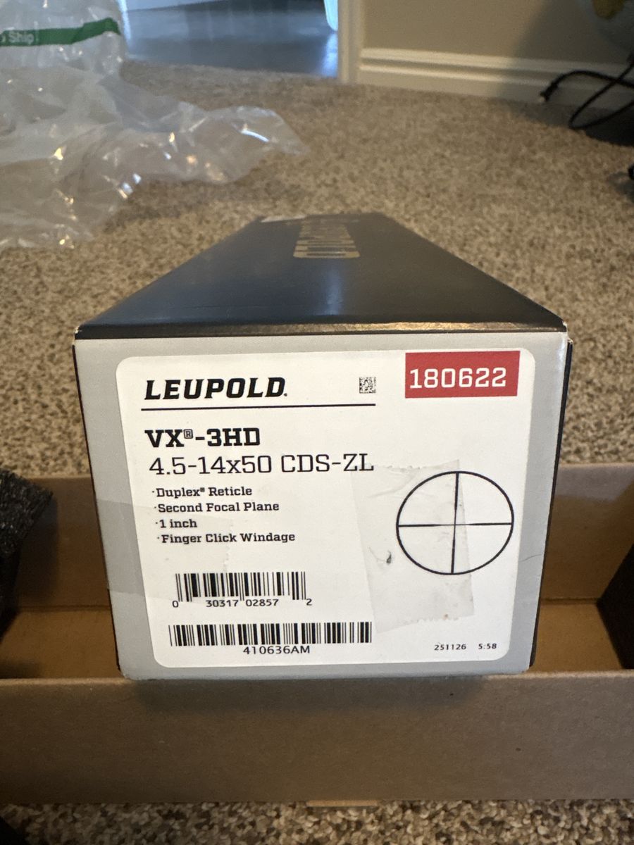 Leupold VX-14x50 CDS-ZL Scope