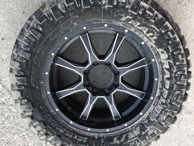 Nitto trail grappler on moto metal rim 35 12.5 20