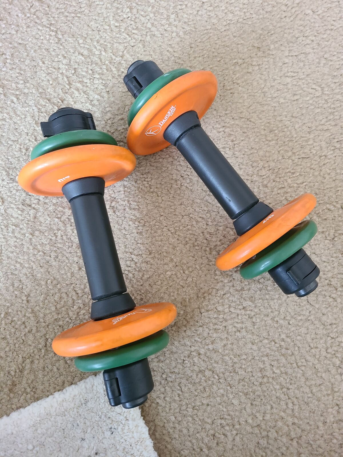 Danskin Dumbell set