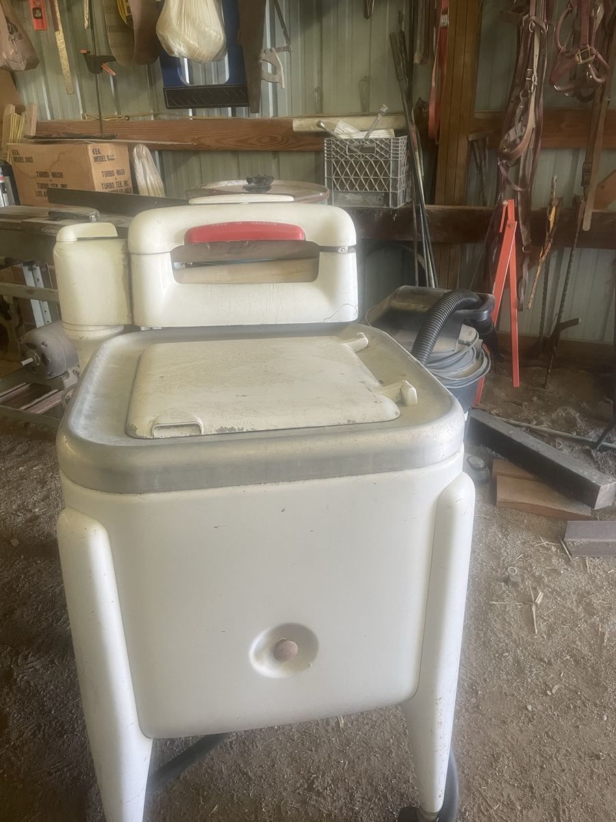 Vintage washing machine