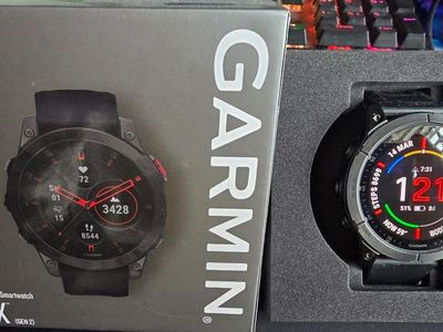 Garmin - epix (Gen 2) GPS Smartwatch 47mm Fiber-reinforced polymer - Titanium