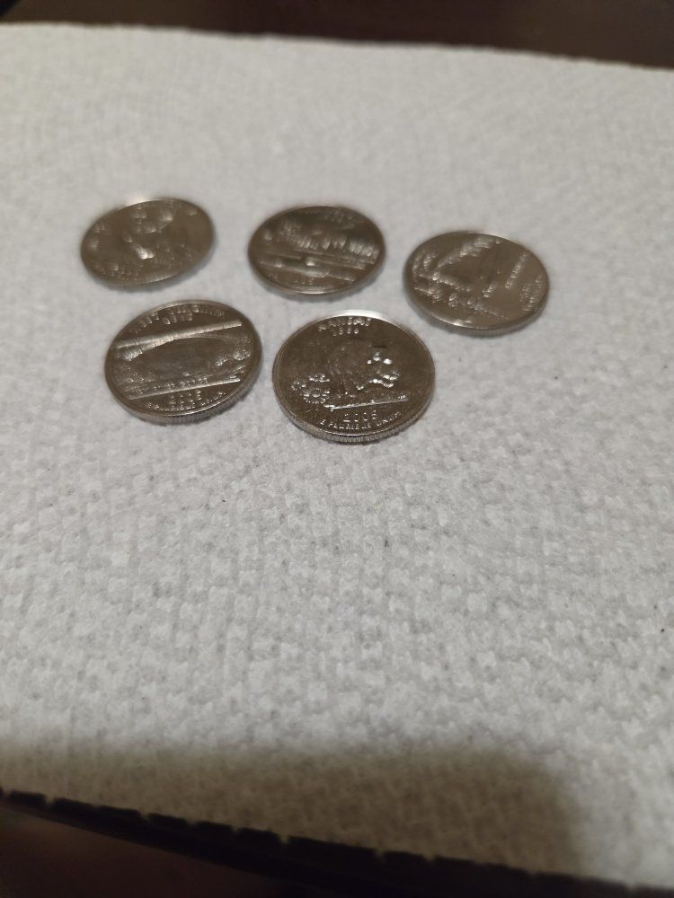 2005 platinum state quarters uncirclated