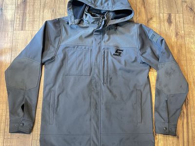 Snap-On Tools Kenosha Heavy Weight Softshell Fleece Lined Gray Men’s M Jacket