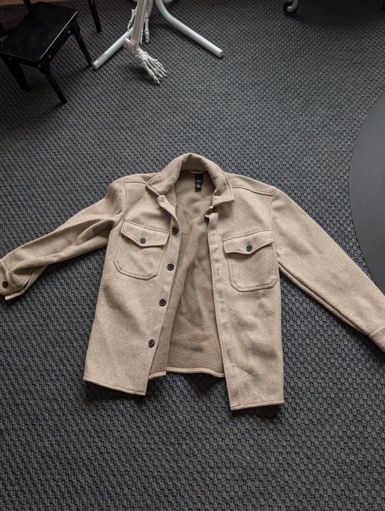 H&M Relaxed Fit Shacket Jacket - US XS