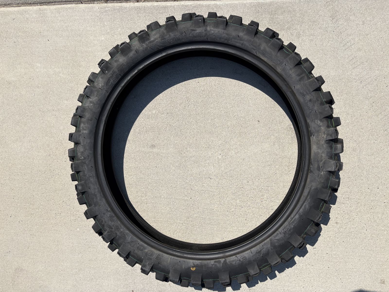 Nearly New Tire - 100/90-18