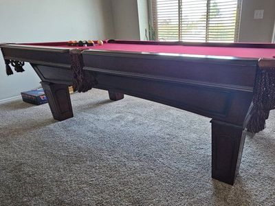 Slate Pool Table for sale, full size.