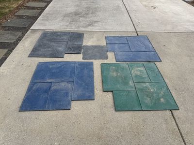 Concrete Stamp Set Butterfield Majestic Ashlar Slate Patern