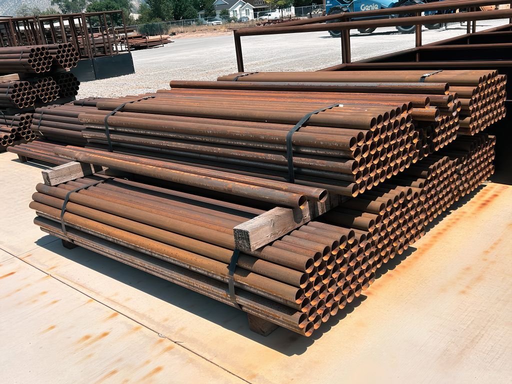 *CLEARANCE* 2-3/8" Bare Steel Posts (18-Gauge)