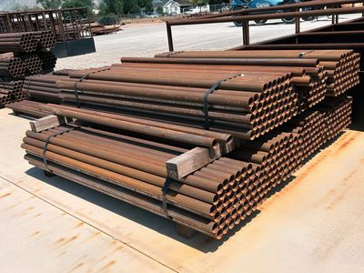 *CLEARANCE* 2-3/8" Bare Steel Posts (18-Gauge)