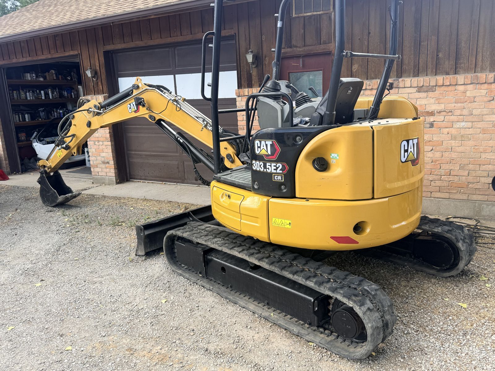 400 Hour CAT!  Powerful 2019-2020 Caterpillar 303.5E2 CR mini excavator 7800lbs SERVICED! 303 series $34,950